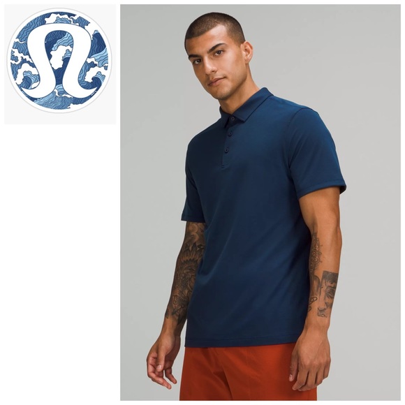Lululemon Sz Large Mens Polo - Picture 13 of 13